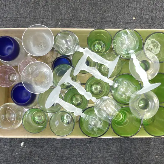 ASST. GLASSWARE ETC