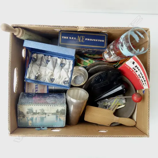 BOX OF ASST. COLLECTABLES