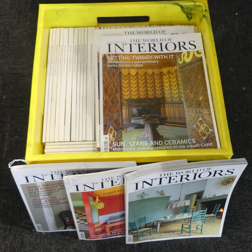 WORLD OF INTERIOR MAGAZINES 2012-2016 Image 1++