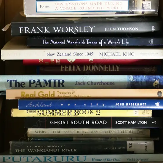 BOX OF ASST. NZ HISTORY BOOKS