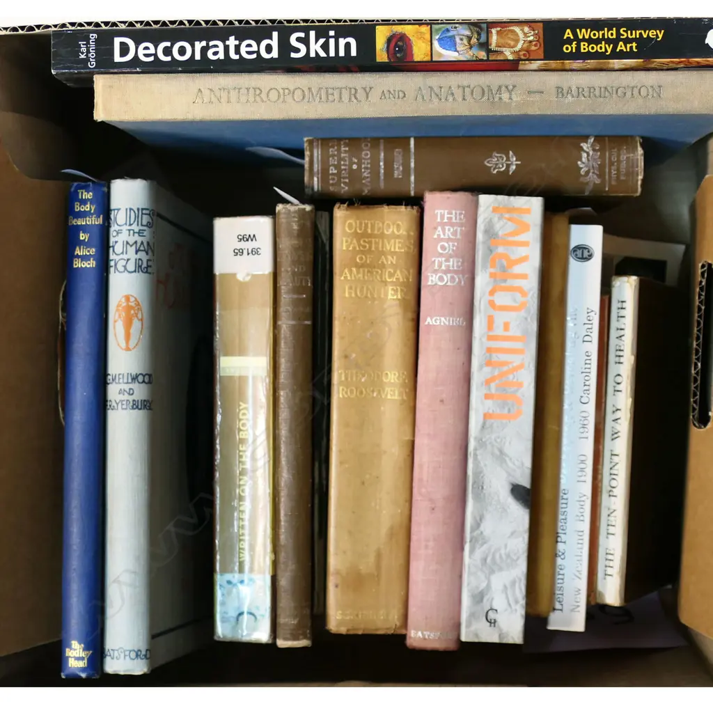 BODY CULTURE, 15 VOLS: ALICE BLOCH-THE BODY BEAUTIFUL, G M ELLWOOD & F R YERBURY, STUDIES OF THE HUMAN FIGURE, WILLIAM W Image 1++