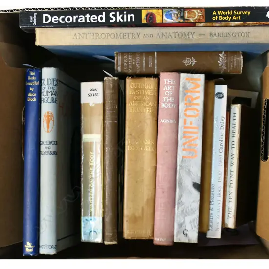 BODY CULTURE, 15 VOLS: ALICE BLOCH-THE BODY BEAUTIFUL, G M ELLWOOD & F R YERBURY, STUDIES OF THE HUMAN FIGURE, WILLIAM W