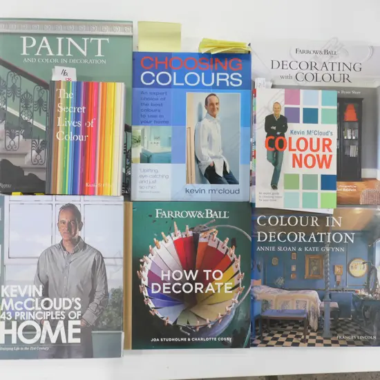 EIGHT PUBLICATIONS ABOUT COLOUR