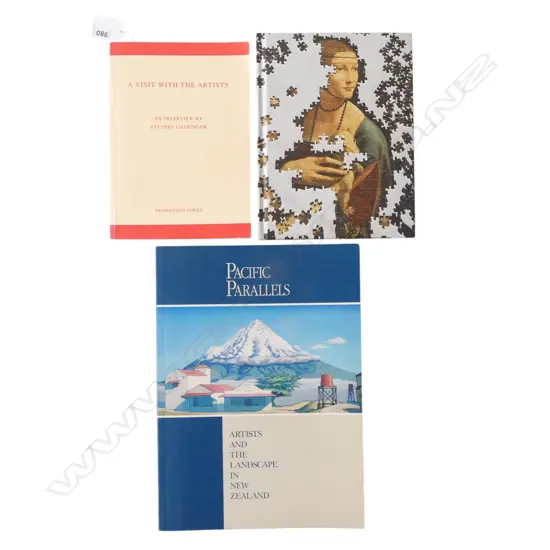 ASST. ART PUBLICATIONS - 'PACIFIC PARALLELS', 'TELL ME MY NAME', 'A VISIT WITH THE ARTISTS