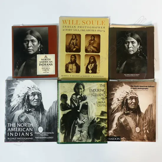 SIX PUBLICATIONS: PHOTOGRAPHS OF INDIGENOUS AMERICANS