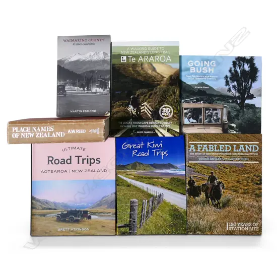 7 PUBLICATIONS - NZ ROAD TRIPS, NZ TRAVEL