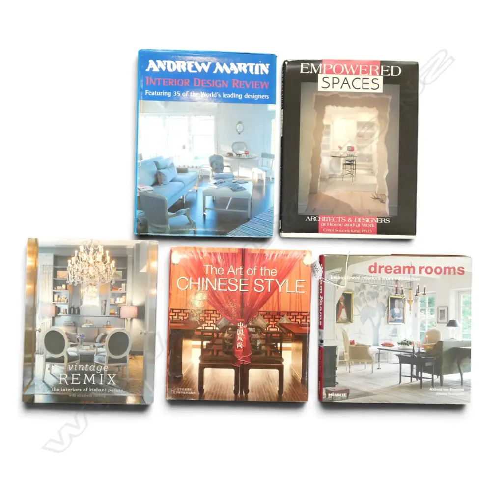 5 INTERIOR DESIGN BOOKS Image 1++