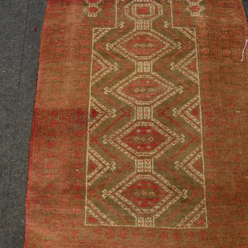 HAND KNOTTED ALL WOOL RUG 1460x940mm Image 1++
