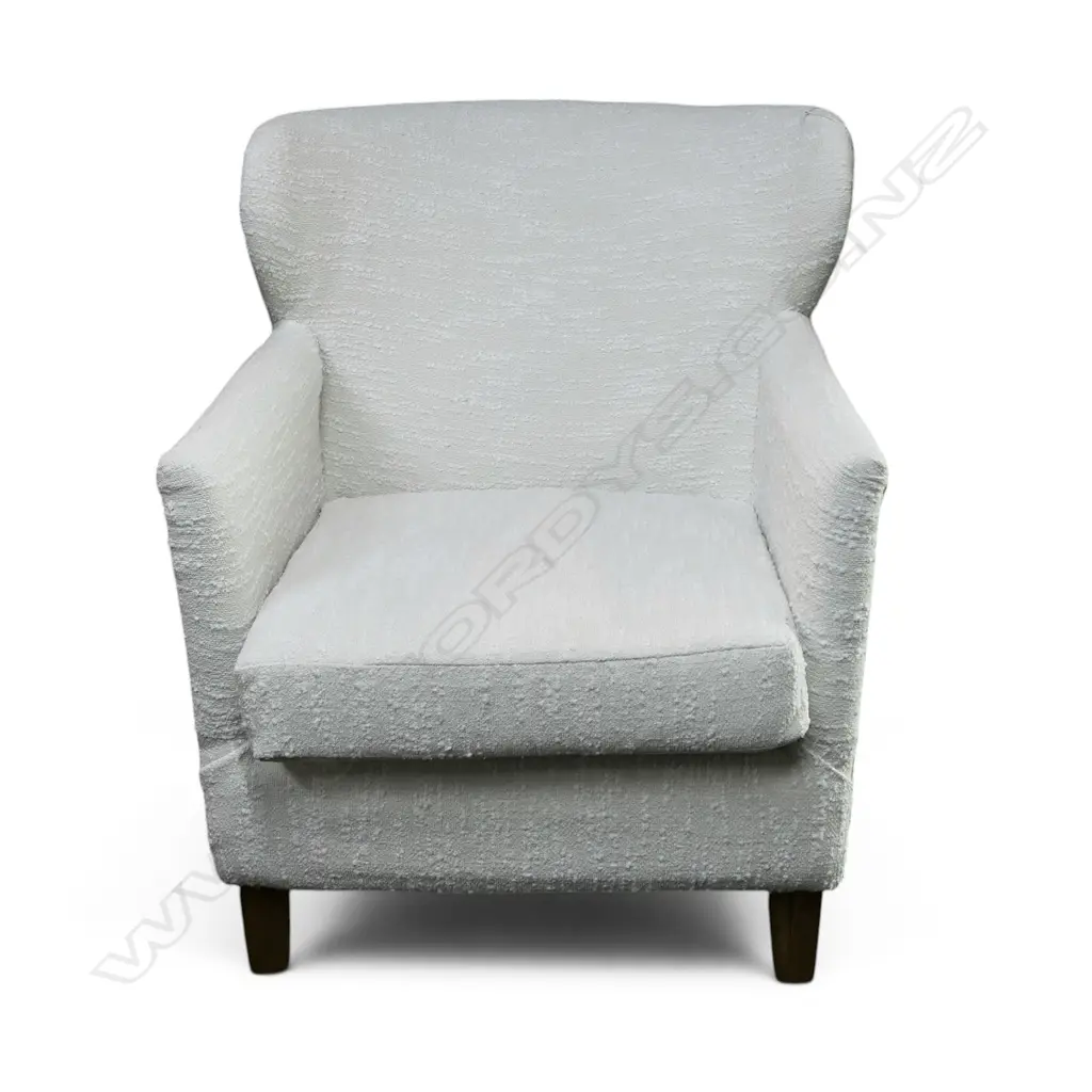 UPHOLSTERED WING BACK ARMCHAIR Image 1++