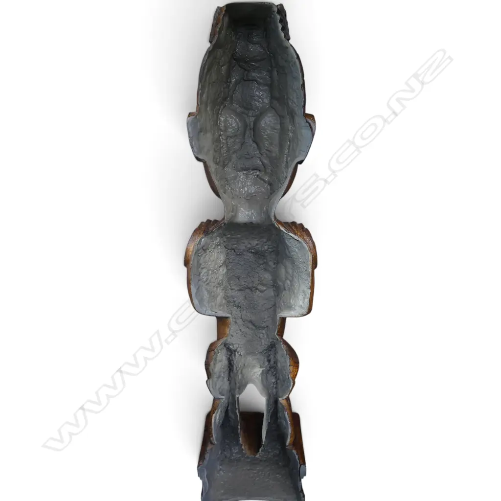 RESIN MAORI FIGURE 380x250x1700mm Image 1++