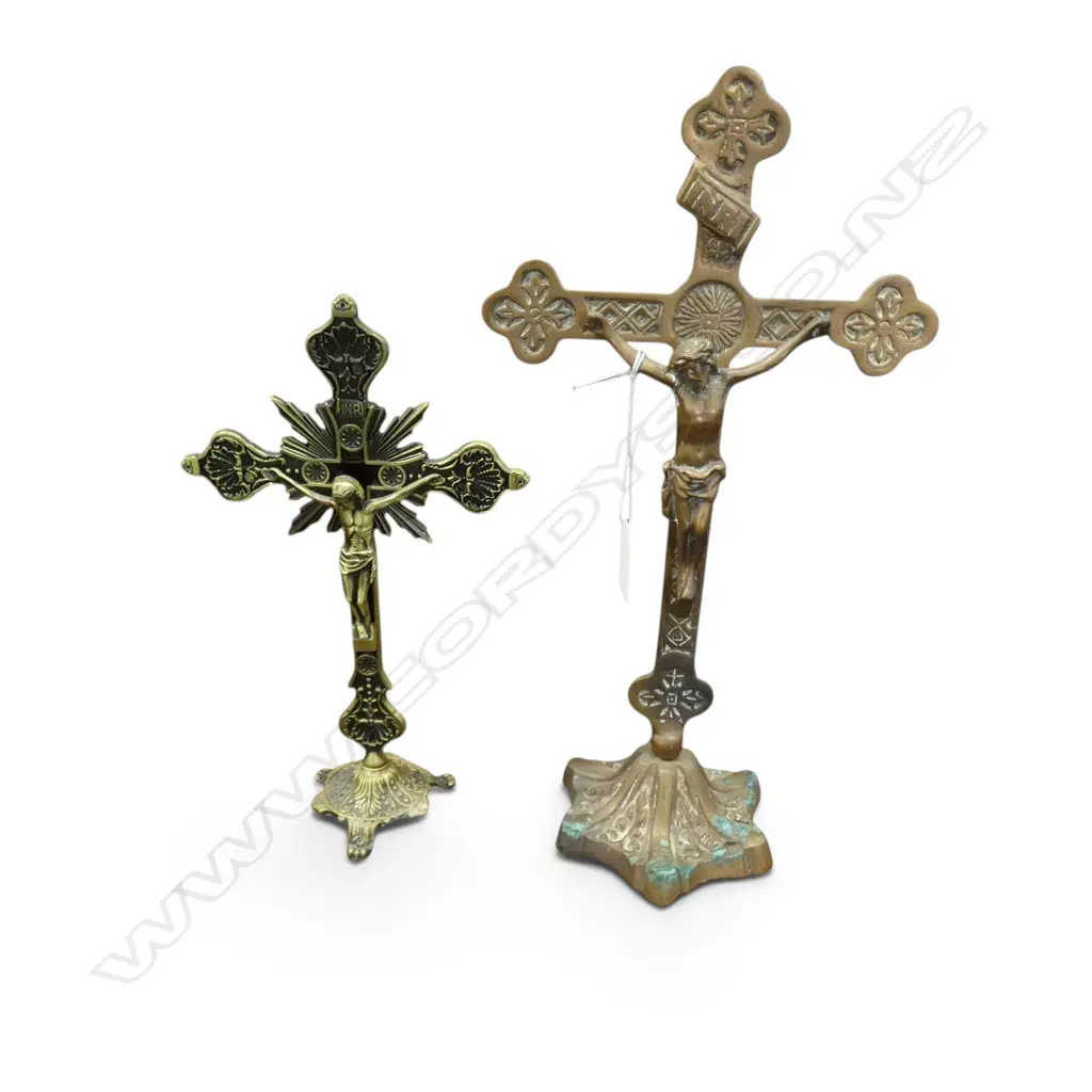 2 METAL CRUCIFIX H.330mm Image 1++