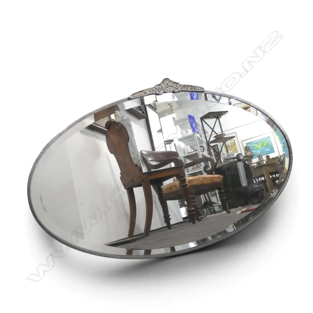SILVER METAL MIRROR 415x665mm Image 1++