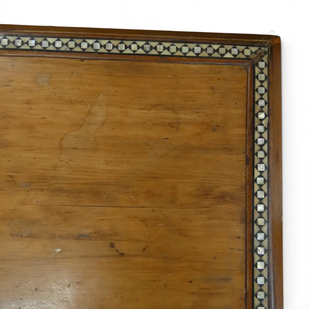 MIDDLE EASTERN INLAID TABLE (SOME LOSSES) 1040x640x555mm Image 1++