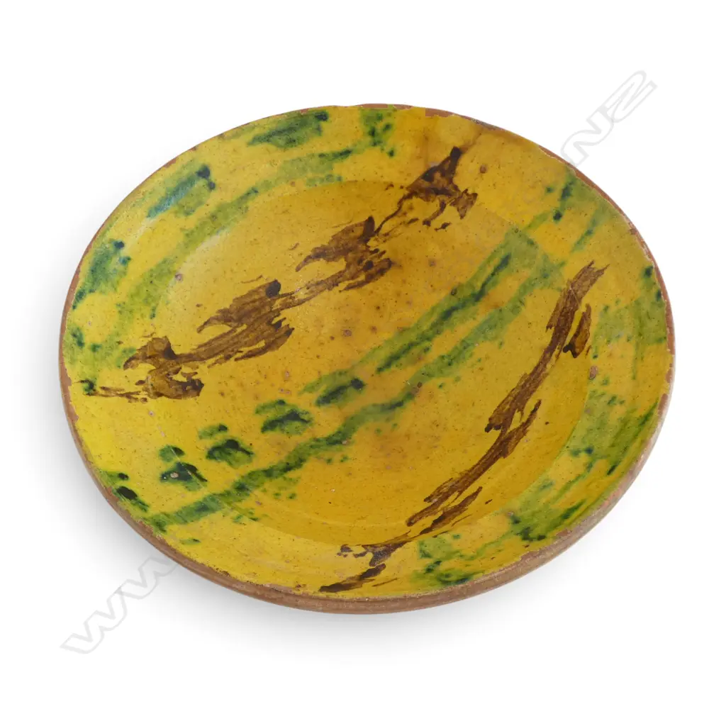 GLAZED TERRACOTTA BOWL H.90mm, 235mm dia Image 1++