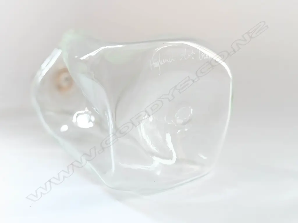 Ola & Marie Höglund - Art Glass 'Twist' Bottle h. 160mm Image 1++