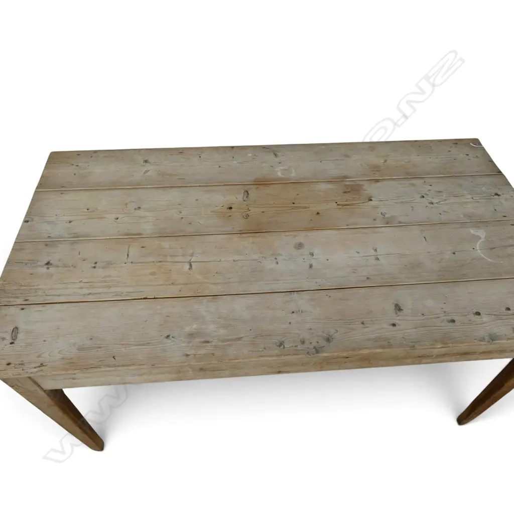 PINE PLANK TOP TABLE 1890x850x770mm Image 1++