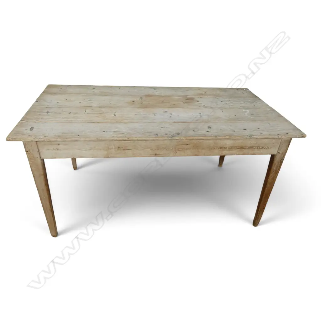 PINE PLANK TOP TABLE 1890x850x770mm Image 1++