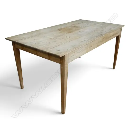 PINE PLANK TOP TABLE 1890x850x770mm