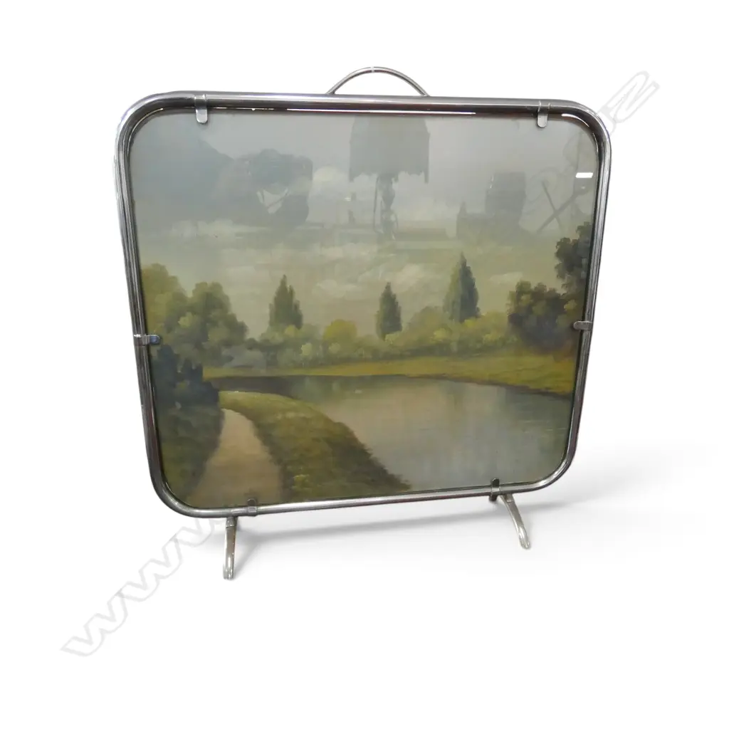 VINTAGE FIRE SCREEN 680x660mm Image 1++