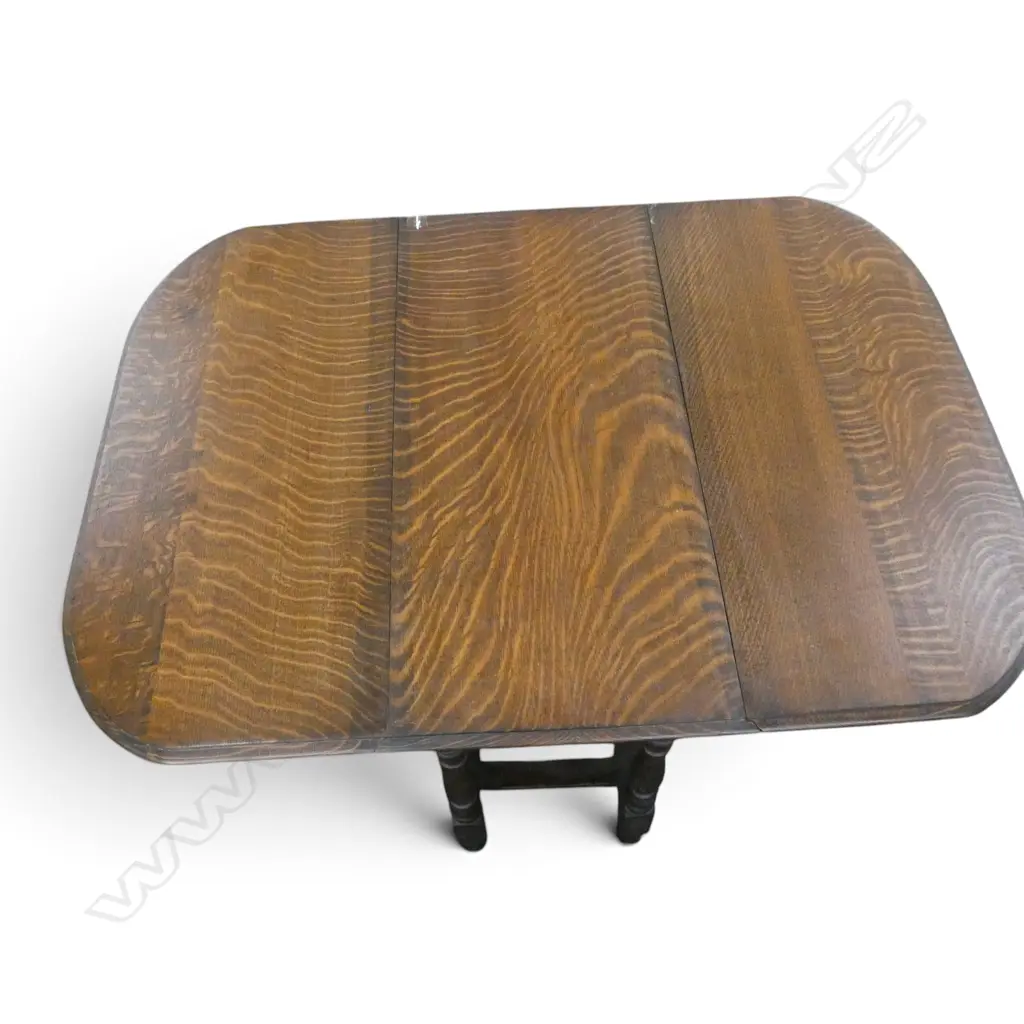 ENGLISH OAK DROP SIDE TABLE 1040x770x740mm Image 1++