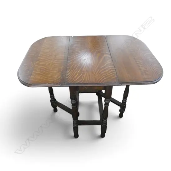 ENGLISH OAK DROP SIDE TABLE 1040x770x740mm