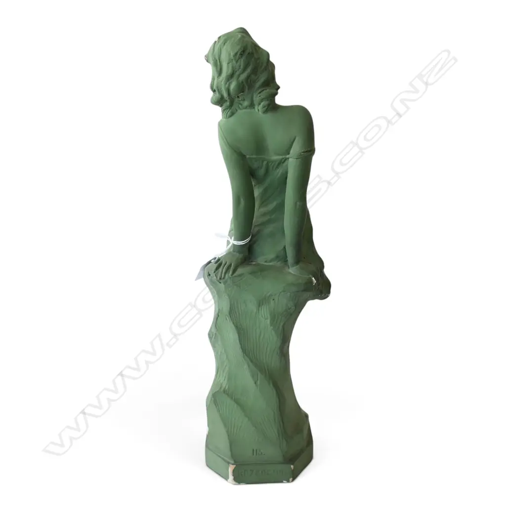 ART DECO SEDUCTIVE FEMALE FIGURE RD780899 H400MM Image 1++