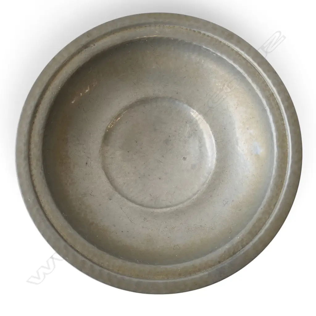 ART NOUVEAU PEWTER COMPORT H285MM Image 1++