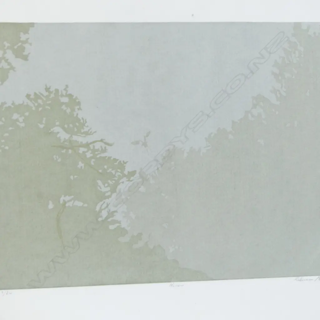 COLLECTION OF 5 NUMBERED SCREEN PRINTS SIGNED REBECCA DAWSON Image 1++