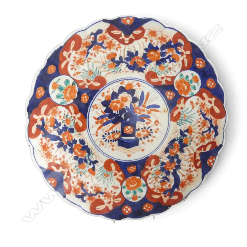 IMARI PLATE Dia.310mm Image 1++