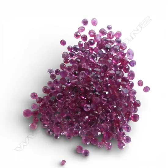 10ct ASST. LOOSE RUBIES
