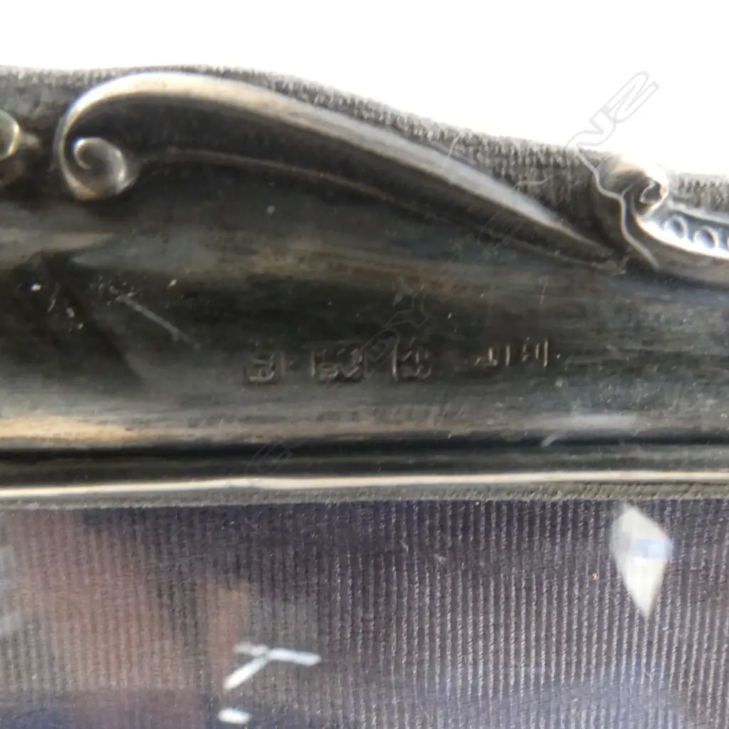 EDWARDIAN SILVER PHOTO FRAME Birmingham 1906 190 x 180mm. No strut  Image 1++