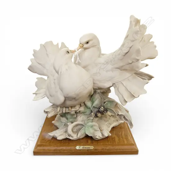 ITALIAN G. ARMANI DOVES H.245mm