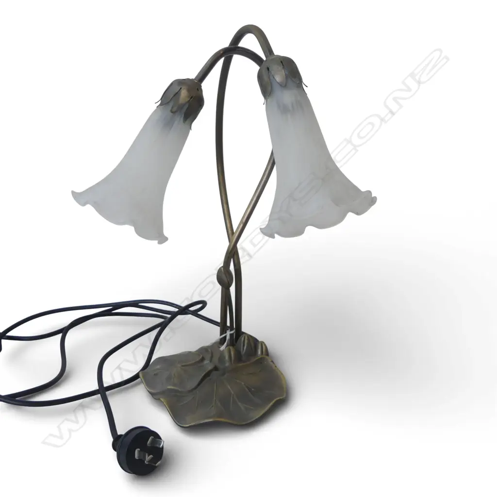 ART NOUVEAU STYLE LILY LAMP H.410mm Image 1++