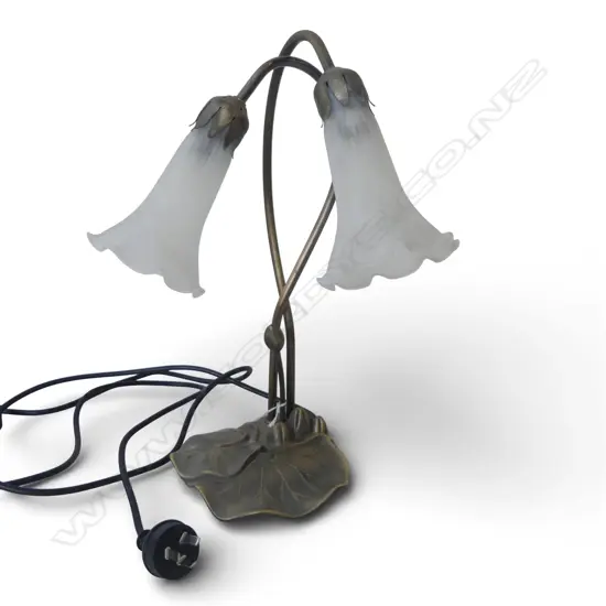 ART NOUVEAU STYLE LILY LAMP H.410mm