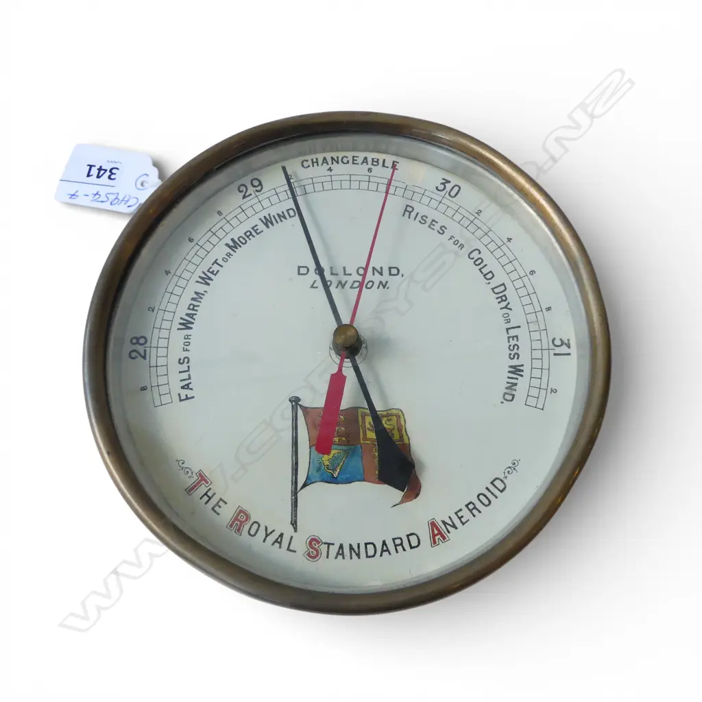 DOLLOND LONDON BAROMETER Dia.135mm Image 1++