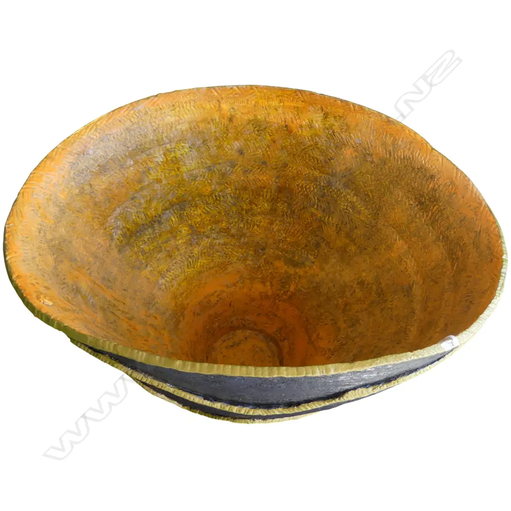 A LARGE POTTERY WIDE FLOOR POT 450 x 620mm Image 1++