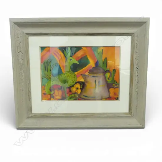 ELAINE GRIBBLE, DEBBIE'S ORNAMENTS, GOUACHE, 240x250mm