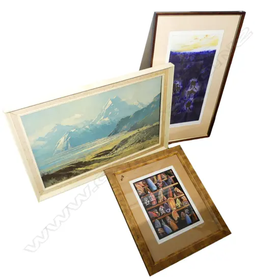 THREE LIMITED EDITION PRINTS 