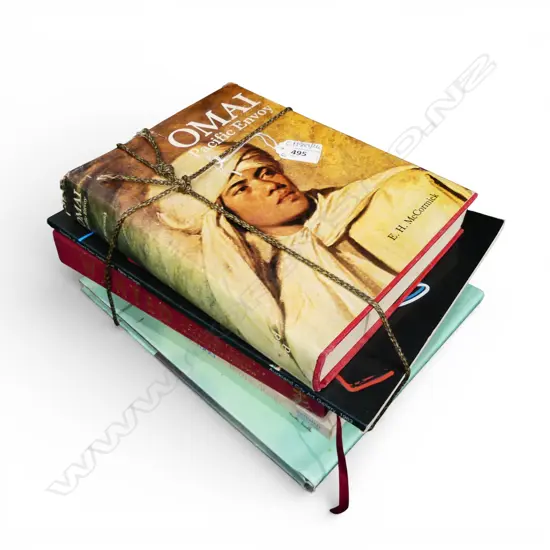 6 NZ ART BOOKS; OMAI, MERVYN TAYLOR ETC