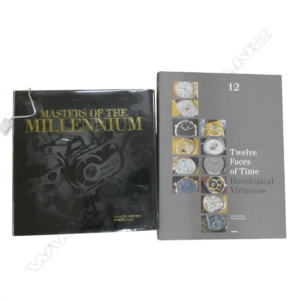 2 BOOKS ABOUT WRIST WATCHES Image 1++