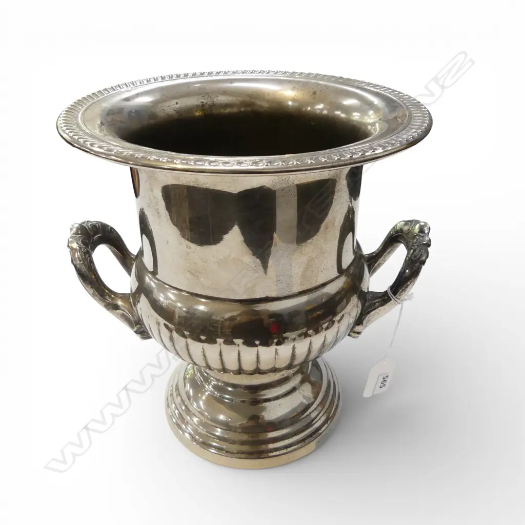 SILVER PLATE CHAMPAGNE BUCKET H.250mm Image 1++