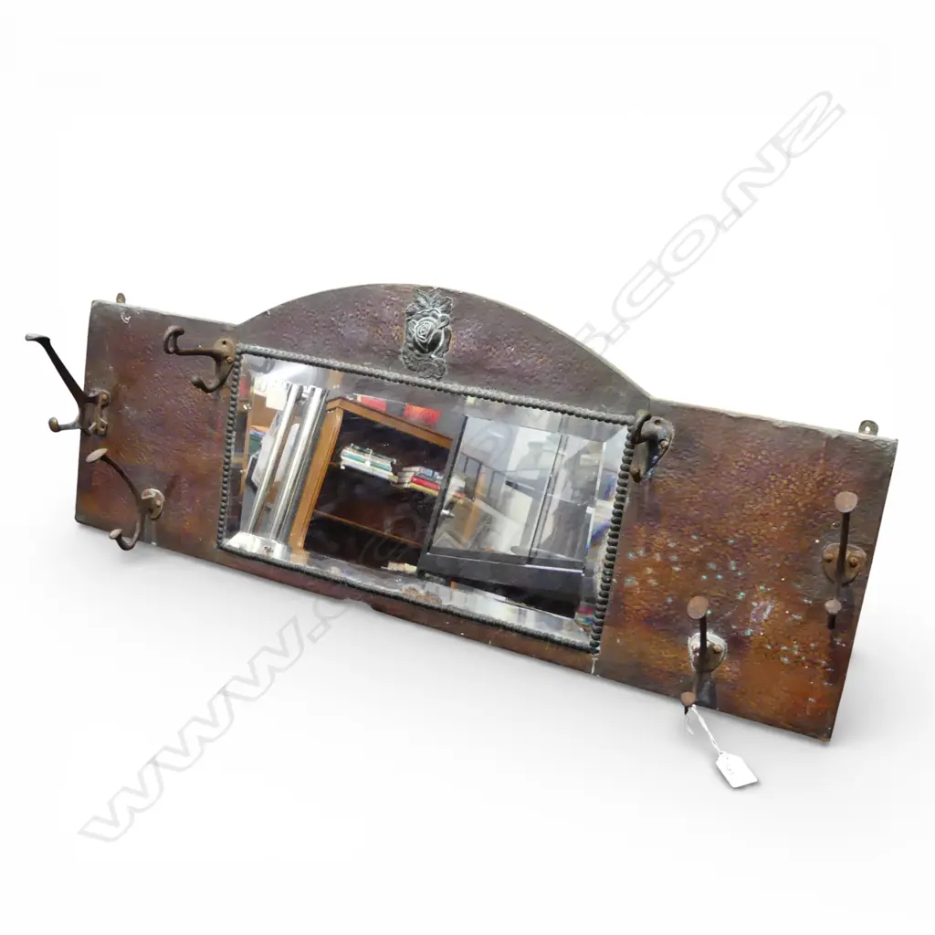 ARTS & CRAFTS MIRROR 355x915mm Image 1++