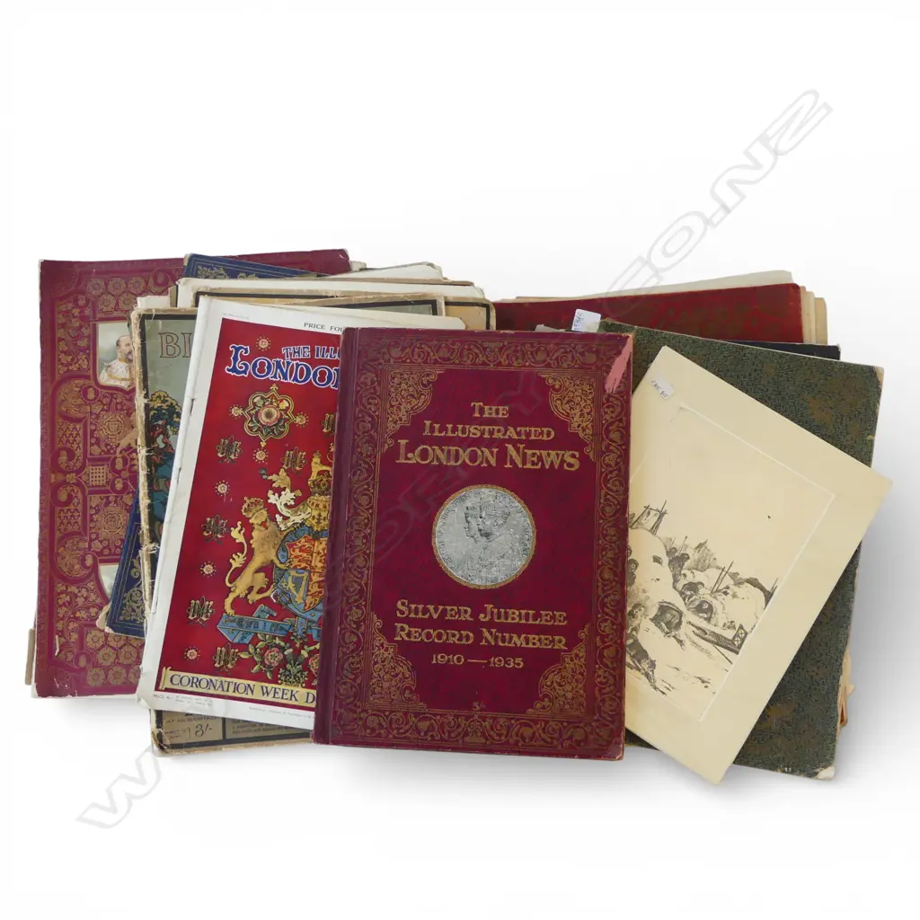 ASST. ANTIQUE MAGAZINES; CORONATIONS / ROYALTY ETC Image 1++