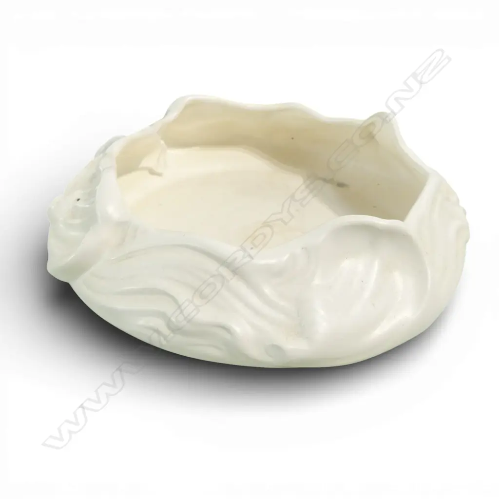 CROWN LYNN CIRCULAR VASE #66-8 185mm dia Image 1++