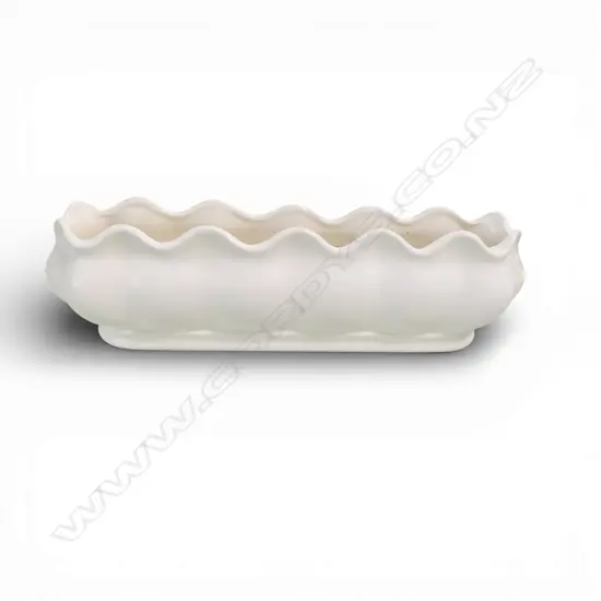 CROWN LYNN TROUGH VASE #2017 W.250mm