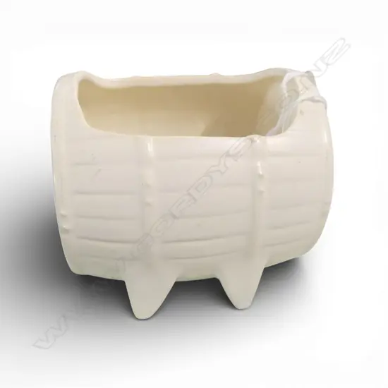 CROWN LYNN BARREL VASE W.95mm