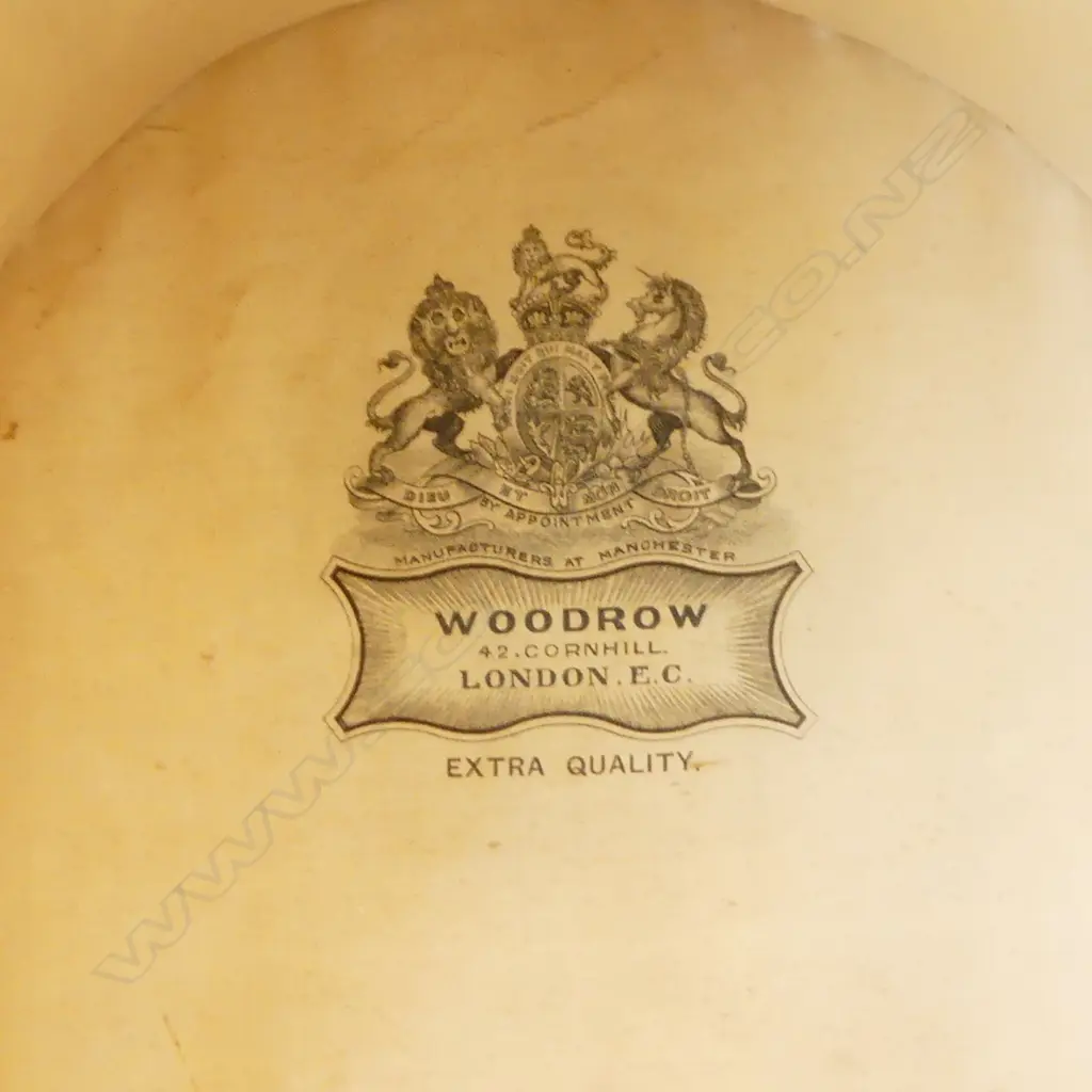 ANTIQUE TOP HAT BY WOODROW 42 CORNHILL LONDON Image 1++