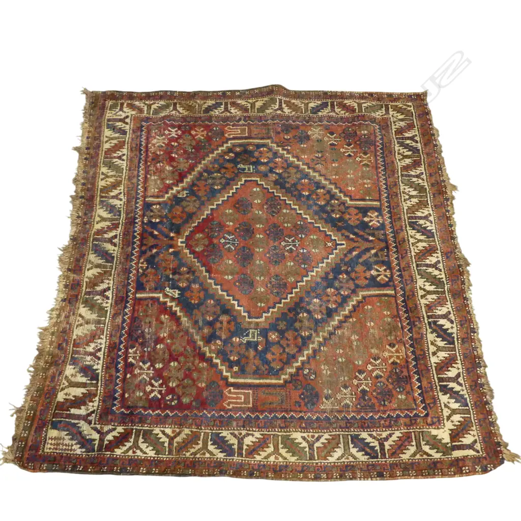 HAND KNOTTED ALL WOOL RUG 1200x1370mm Image 1++