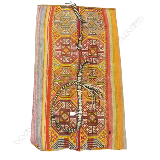 VINTAGE TRIBAL PERSIAN GRAIN BAG geometric designs 1050 x 700mm