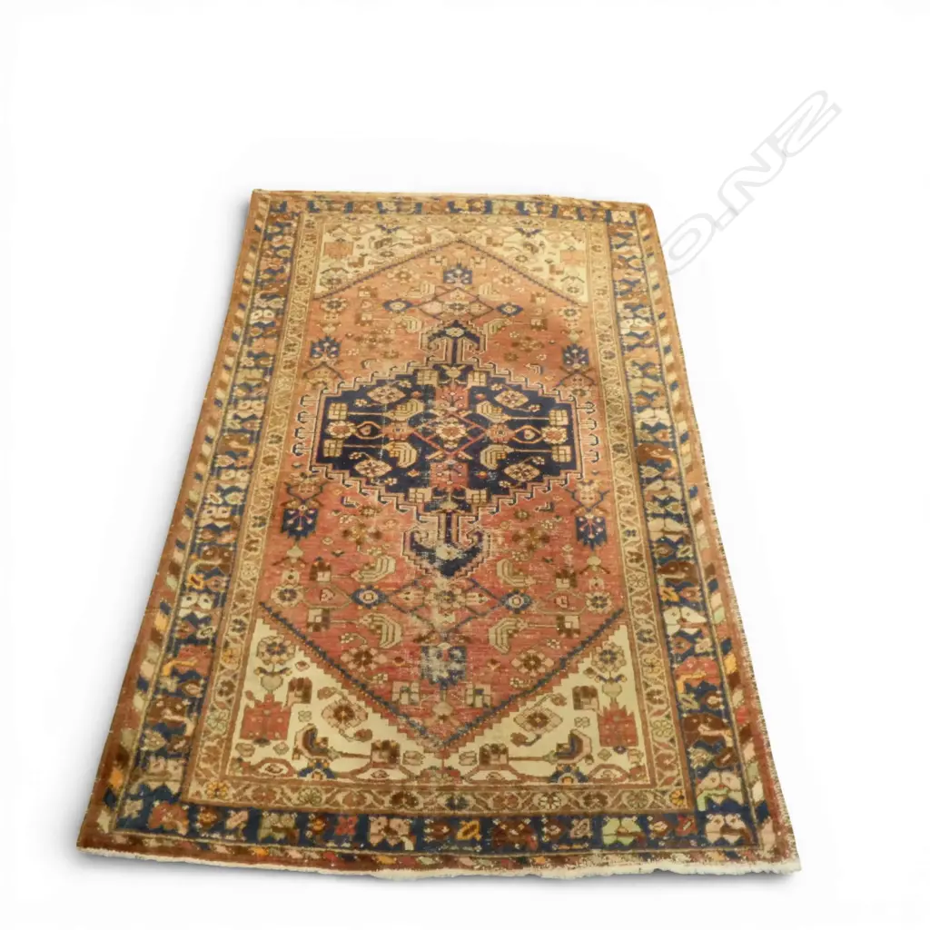 HAND KNOTTED WOOL PILE RUG 1950x1280mm Image 1++